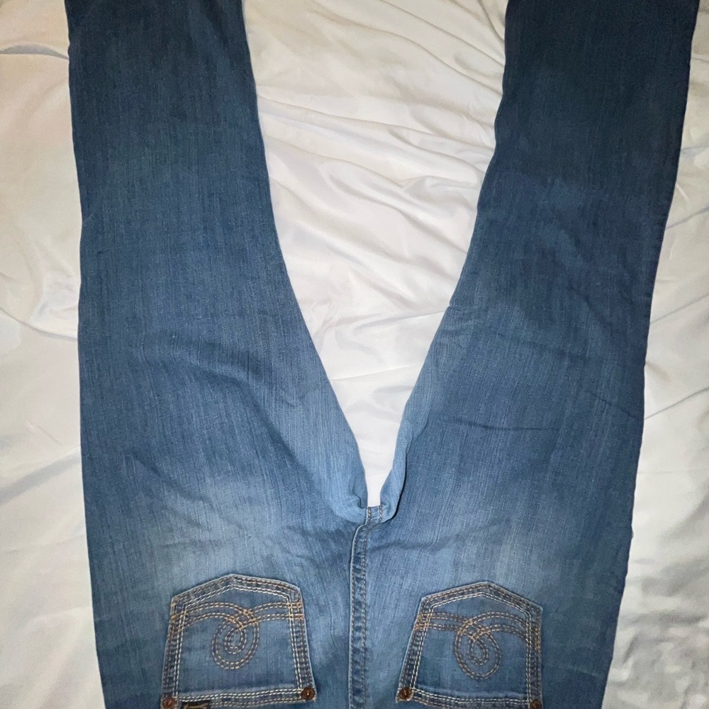 Seven 7 - Boot Cut - size 16. Stylish Blue Jeans